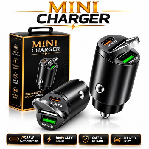 Fast car charger usb - usb, port