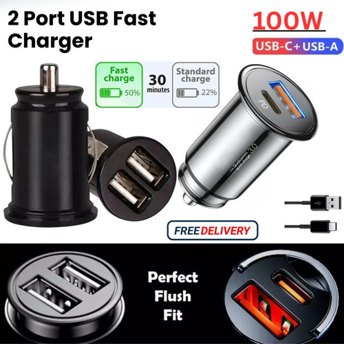 Fast car charger usb - car,