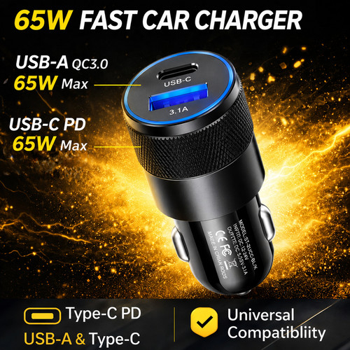 Fast car charger usb - fast,