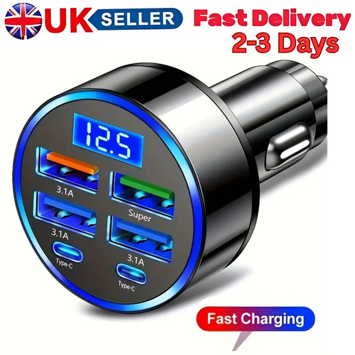 Fast car charger adapter - car,