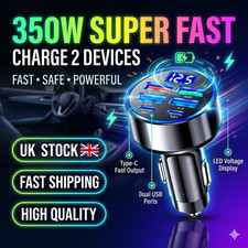 Fast Car Charger Adapter 4USB