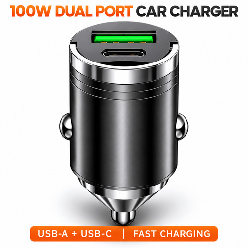 100w dual port fast - 100w,