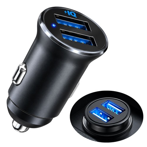 Fast dual car charger usb - dual,