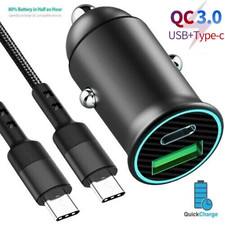 USB+TYPE C 20W PD Fast Car