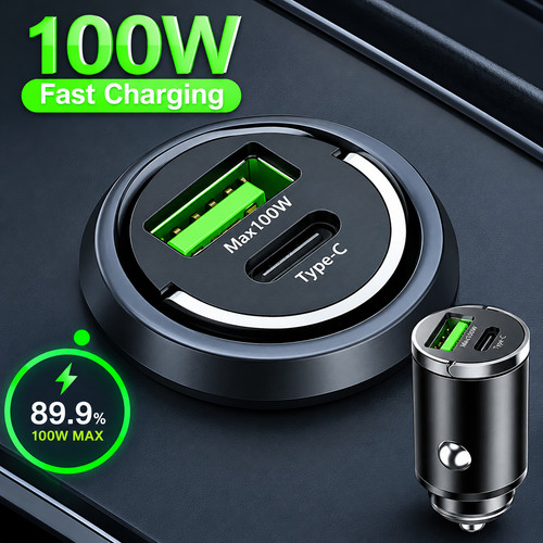 Fast car charger usb port - charger, 2