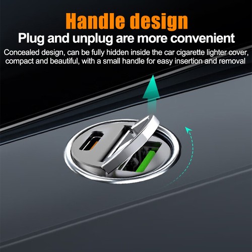 Fast car charger usb type - fast, usb+type
