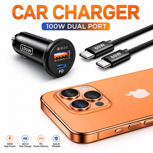 Fast car charger - fast, usb