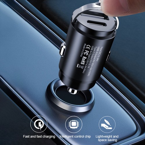 Fast car charger usb type - usb, c