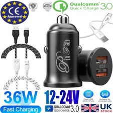 Fast Car Charger USB Cigarette