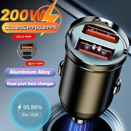 Fast car charger usb - usb, port