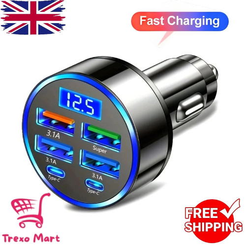 Fast car charger - fast, adapter