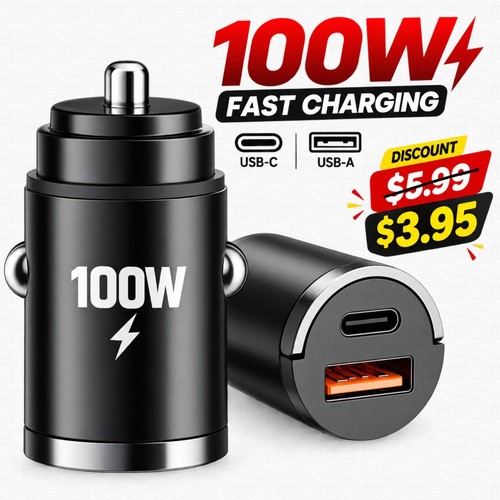 Fast car charger usb - car, port