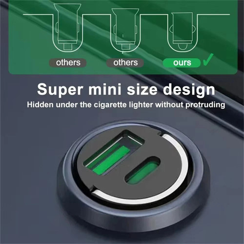 Fast car charger usb port - car,