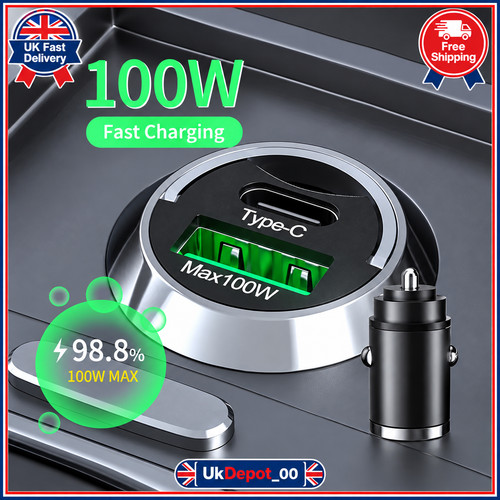 Fast car charger usb port - car,