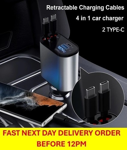 Retractable fast car charger - fast,