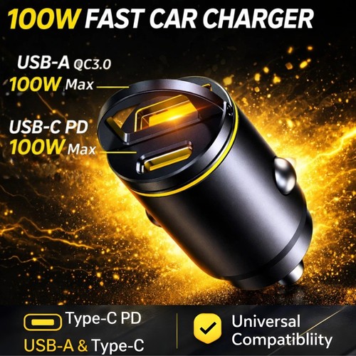 Fast car charger usb port - fast,