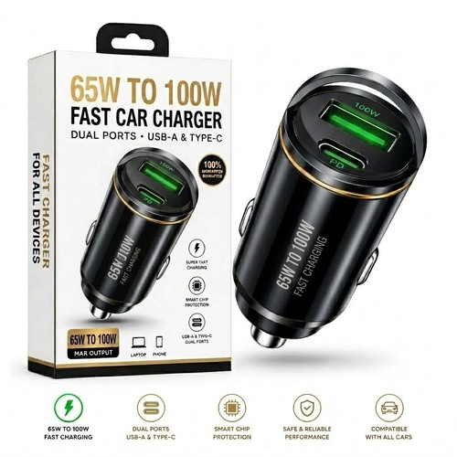 Fast car charger - car, 2
