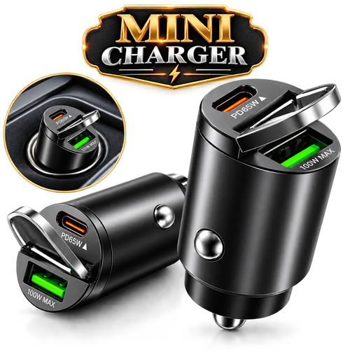 Fast car charger - charger, port