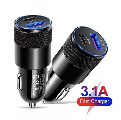 Fast car charger - fast, type-c
