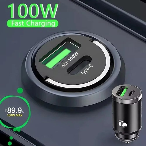 Fast car charger usb port - car, 2