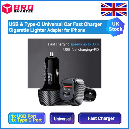 Car charger usb type fast - car,