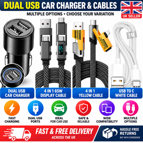 Fast car charger - fast, port
