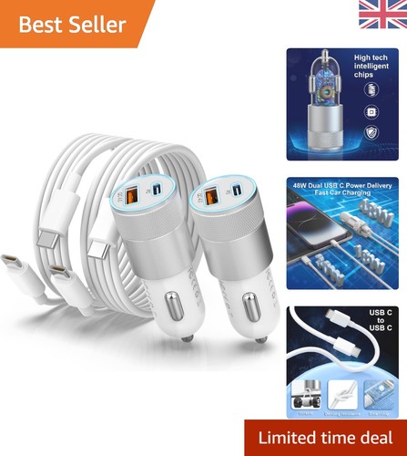 Pack 48w car charger - 2, adapter