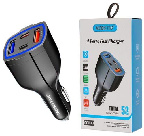 Fast car charger - fast, adapter
