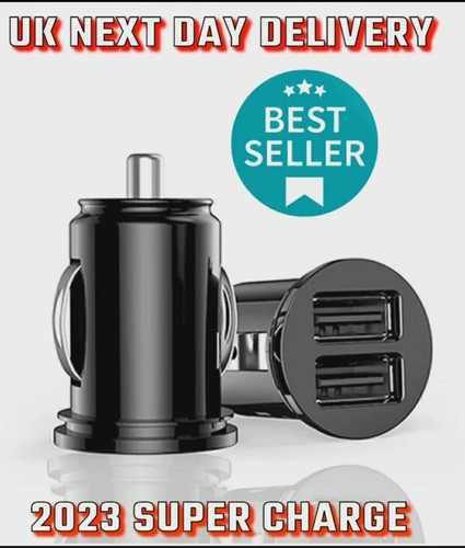 Fast car charger - usb, cigarette