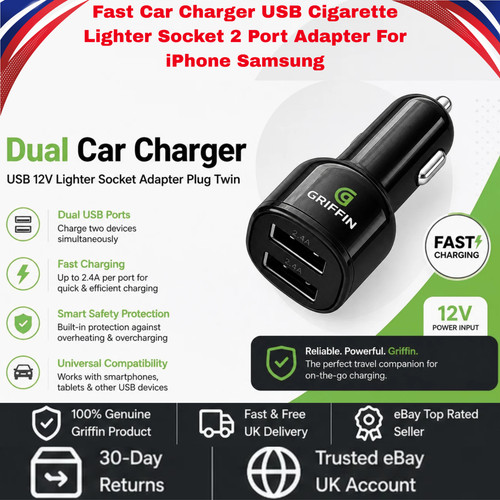 Fast car charger - charger, usb