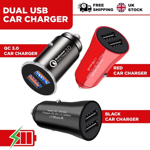 Fast car charger dual usb - fast,