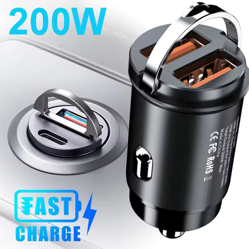 Fast car charger usb port - charger,